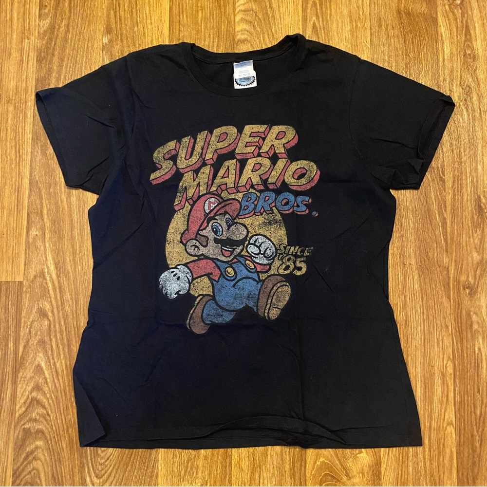 Super‎ Mario Bros Shirt Since 85 Women’s Size XL